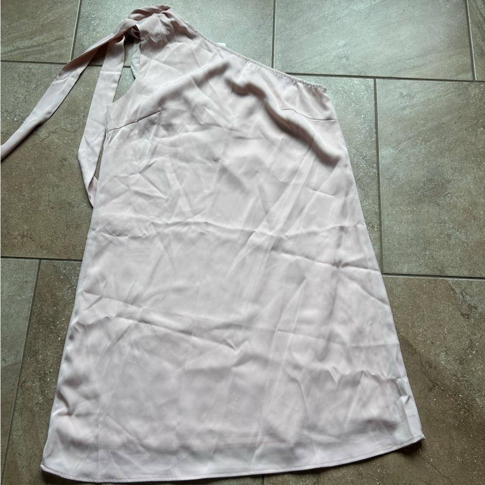 Chic Style one shoulder dress